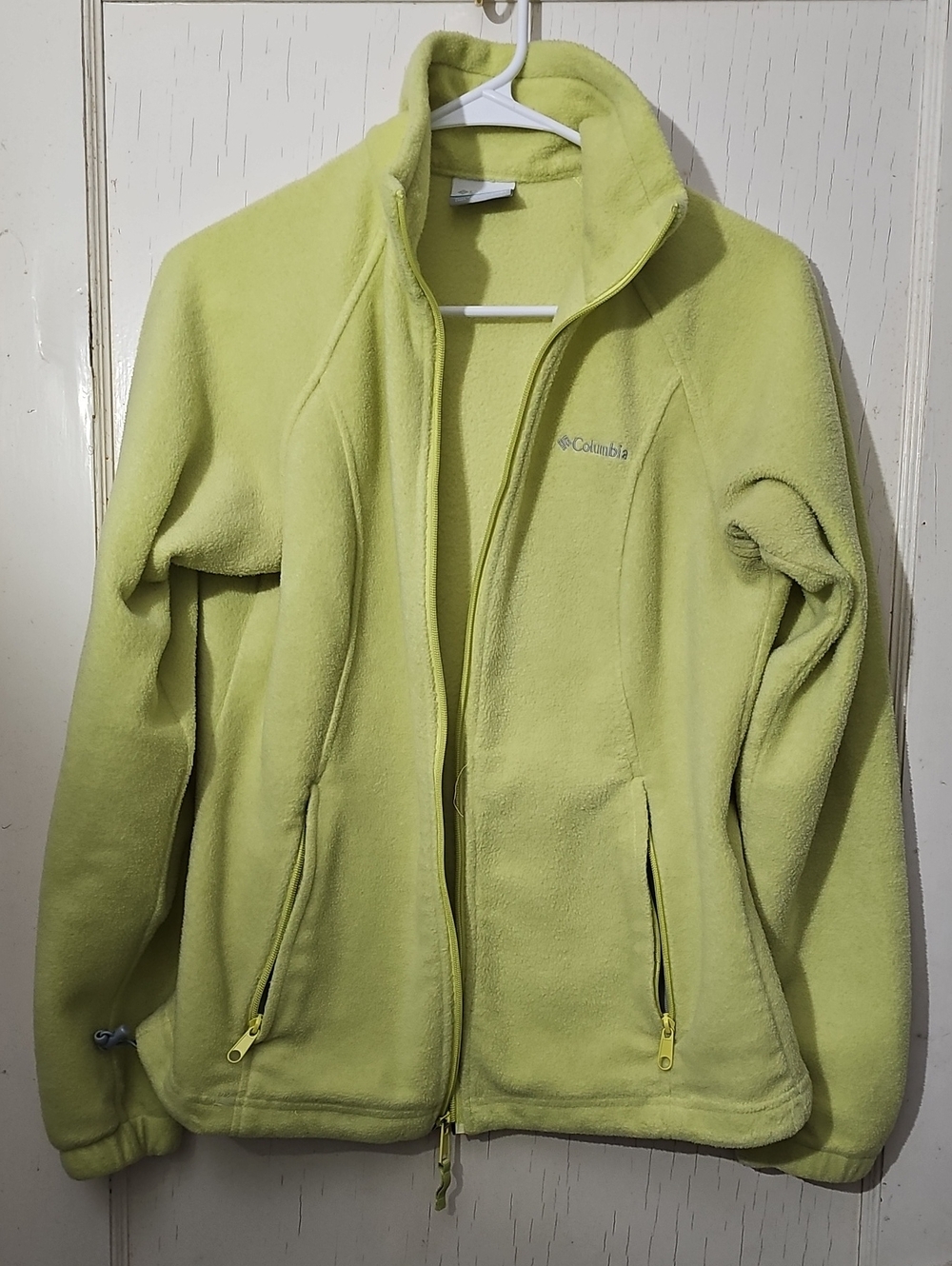 Columbia Women's Lightweight Fleece Jacket in Lime